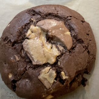 Brown Butter Peanut Butter Cup Cookies